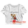 Calvin and hobbes a little imagination Crop Top Shirt