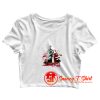 Calvin n hobbes christmas Crop Top Shirt