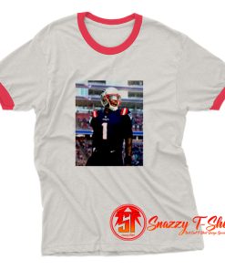 Cam Newton Patriots Jersey Ringer Tee