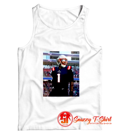 Cam Newton Patriots Jersey Tank Top