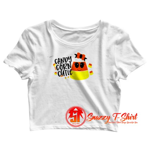 Candy Corn Cutie Crop Top Shirt