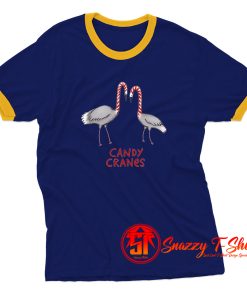 Candy Cranes Ringer Tee