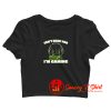 Cant Hear You Im Gaming PC Console Gamer Gaming Crop Top Shirt