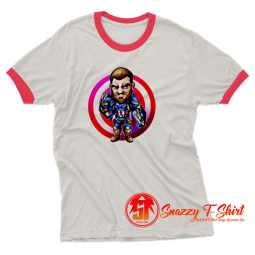 Captain America Avengers Ringer Tee