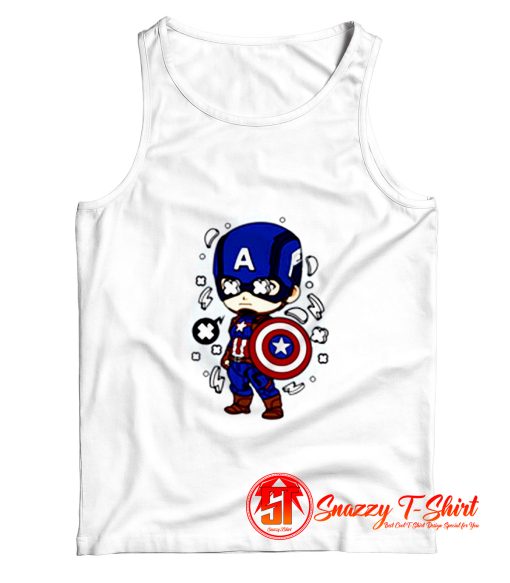 Captain America Pop Art Tank Top