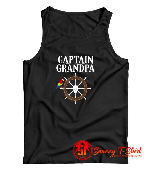 Captain Grandpa Tank Top