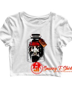 Captain Jack Sparrow Crop Top Shirt