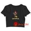 Captain Morgan Freeman Crop Top Shirt