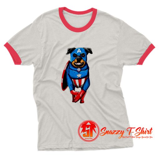 Captain Rottweiler Ringer Tee