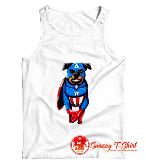 Captain Rottweiler Tank Top