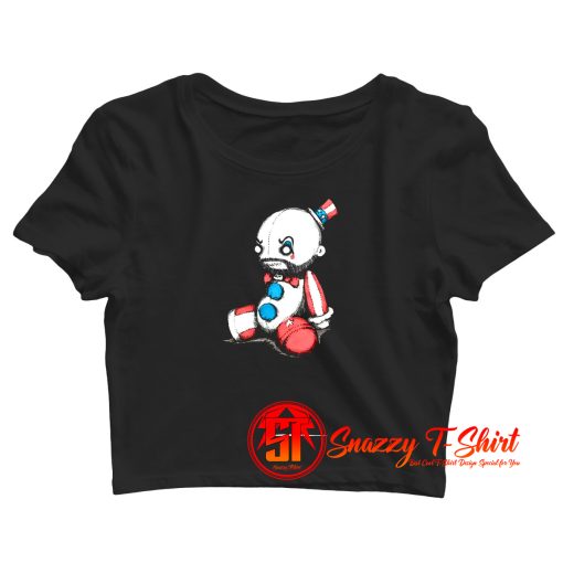 Captain Spaulding Voodoo Doll Crop Top Shirt