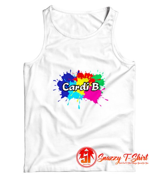 Cardi B for name and your fans Tank Top