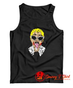 Cardi b Calligram Tank Top