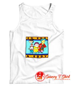 Cartoon Network Throwback 80s 90s Ed Edd N Eddy Anime Tank Top