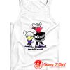 Cartoon Vintage Sneaker Heist Tank Top