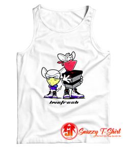 Cartoon Vintage Sneaker Heist Tank Top