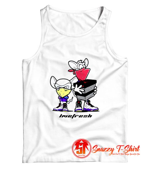 Cartoon Vintage Sneaker Heist Tank Top