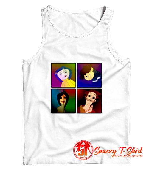 Cartoonized Coraline Tank Top