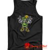 Cash Rules Funny Cartoon Money Bills Tank Top