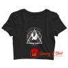 Casual Affair Galaxy Galaxy Panic At The Disco Crop Top Shirt