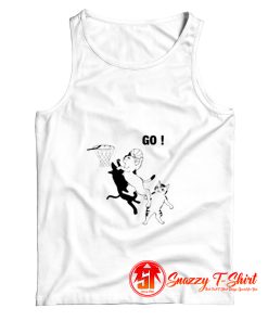 Cat Aiming Go Tank Top