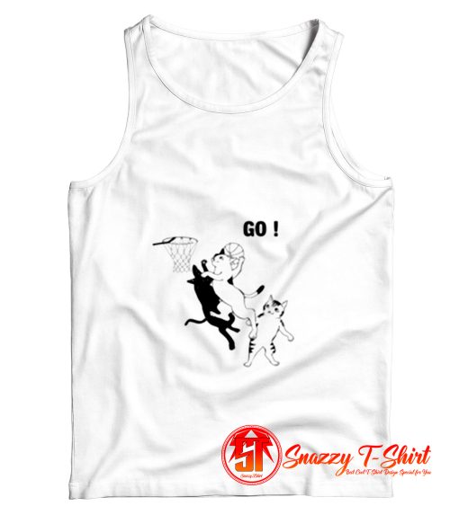 Cat Aiming Go Tank Top