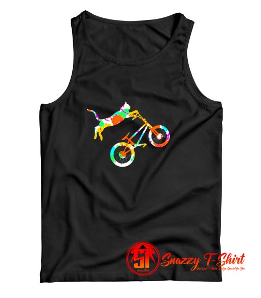 Cat Bike Tank Top