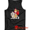 Cat Christmas Gifts Santa Tank Top