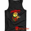 Cat Freddy Krueger A Nightmare on Claw street Tank Top