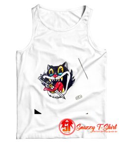 Cat Tattoo Flash Tank Top