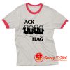 Cathy Ack Flag Ringer Tee