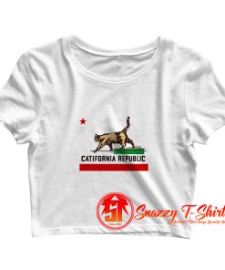 Catifornia Republic Fallout Crop Top Shirt