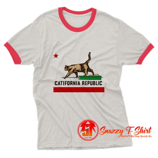 Catifornia Republic Fallout Ringer Tee