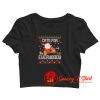 Cats For Everybody Christmas Crop Top Shirt