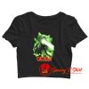 Catzilla Funny Cat parody Crop Top Shirt