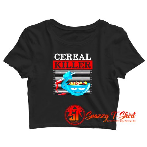 Cereal Killer Crop Top Shirt