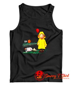 Charlie Brown And Snoopy IT Tank Top