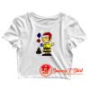 Charlie Brown Christmas Crop Top Shirt