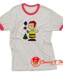 Charlie Brown Christmas Ringer Tee