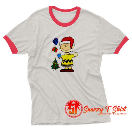 Charlie Brown Christmas Ringer Tee