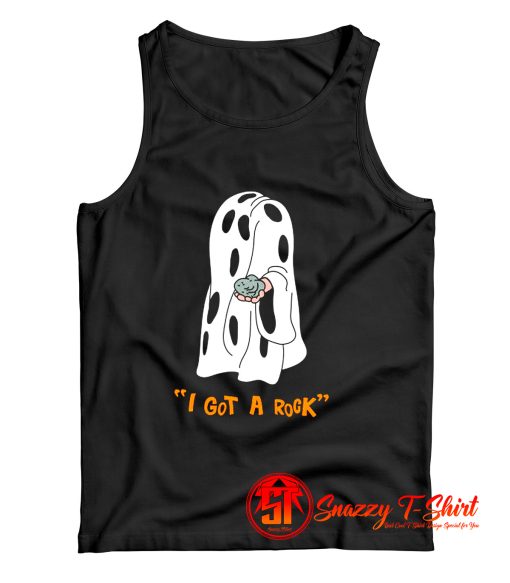 Charlie Brown I Got A Rock Funny Comic Tank Top