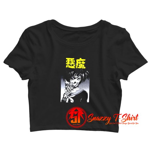 Cheap Zombie Makeout Club Crop Top Shirt