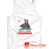 Cheech and Chong California Republic Flag Tank Top