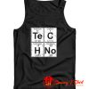 Chemical Element Of Techno Music Tank Top