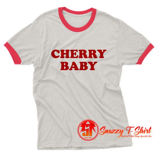 Cherry Baby Ringer Tee