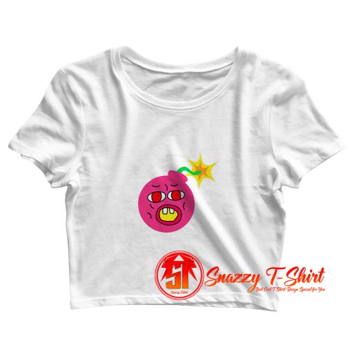 Cherry Bomb Crop Top Shirt