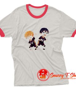 Chibi Shoyo Kageyama Ringer Tee