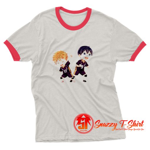 Chibi Shoyo Kageyama Ringer Tee