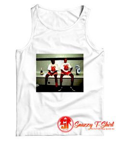 Chicago Bulls Championship Michael Jordan Scottie Pippen Repeat 3 Peat Tank Top