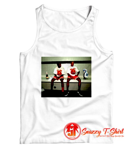 Chicago Bulls Championship Michael Jordan Scottie Pippen Repeat 3 Peat Tank Top